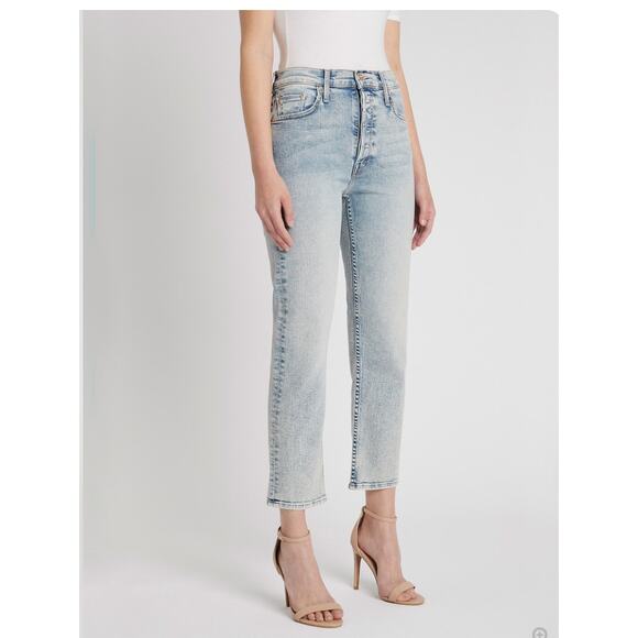 NWT Mother Light Acid Wash Button Fly tomcat Marrakesh Jeans 32 - Picture 15 of 16